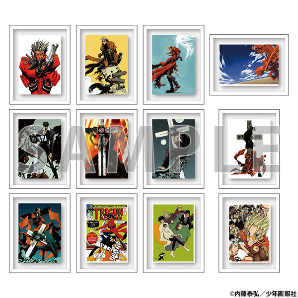 (1BOX=12)(Goods - Magnet) KomaColle Magnet Collection Vol.2 - Color (Re-release)[TRIGUN STAMPEDE EXHIBITION Post-Event Sales]