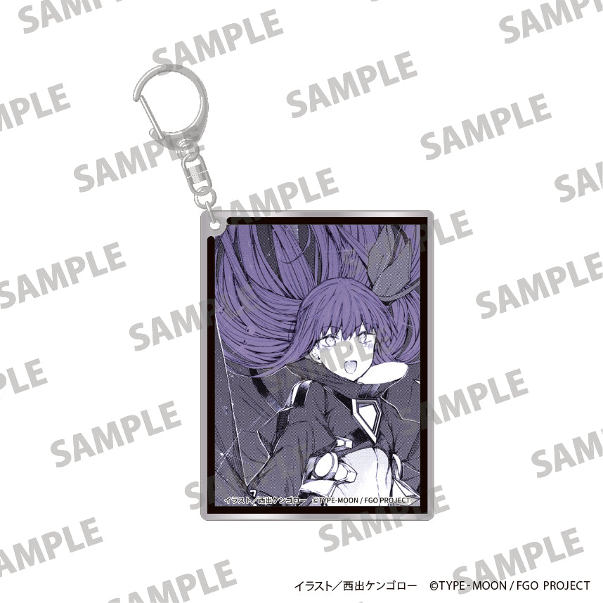 (Goods - Keychain) Fate/Grand Order -Epic of Remnant- Pseudo-Singularity EX: Deep Sea Cyber Paradise SE.RA.PH Acrylic Keychain B