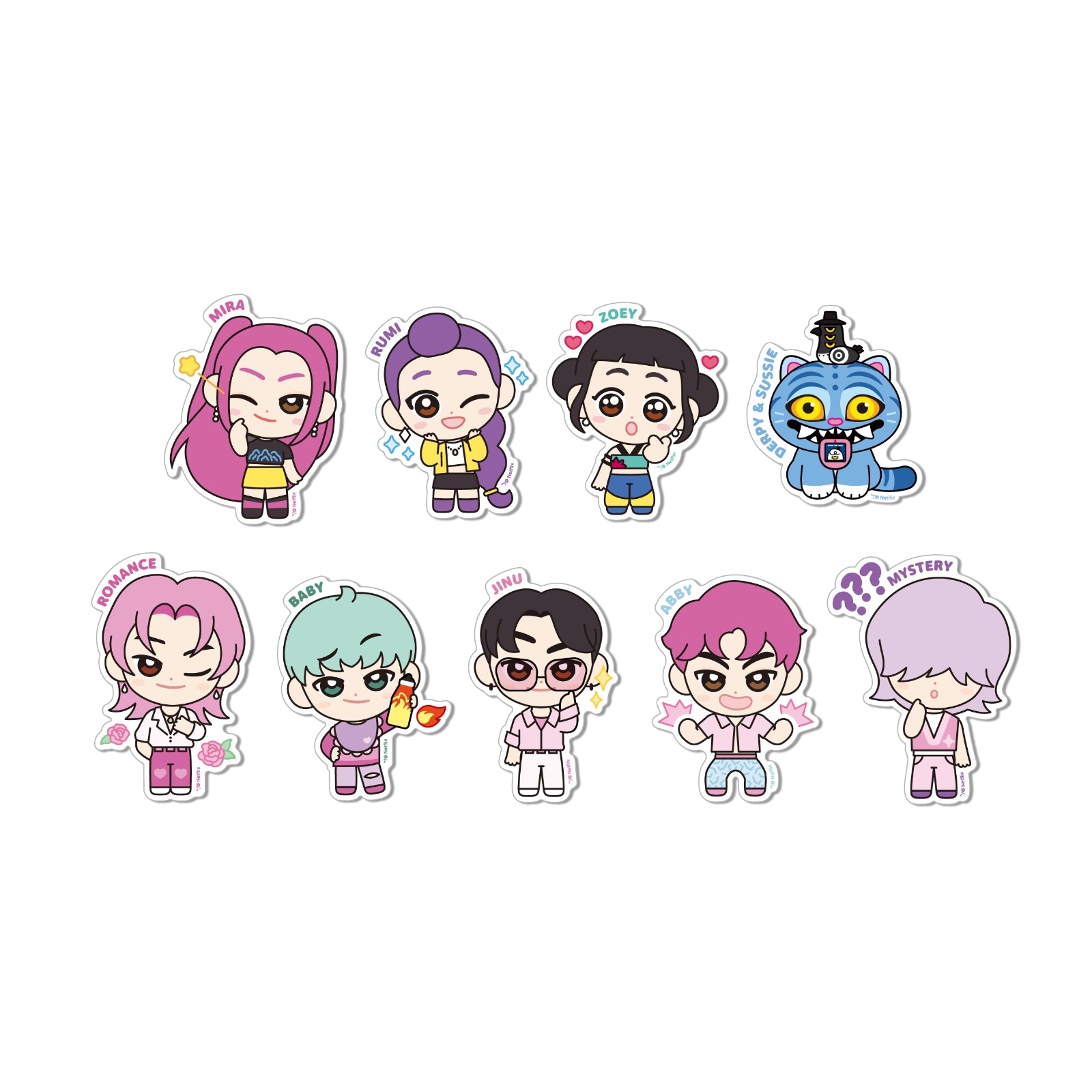 (Goods - Sticker) KPop Demon Hunters Jumbo Sticker