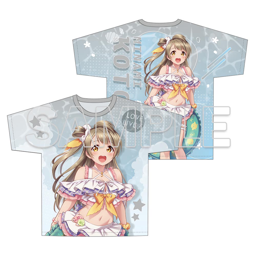 (Goods - Shirt) Love Live! Full Graphic T-shirt Ver. Swimsuit - Kotori Minami