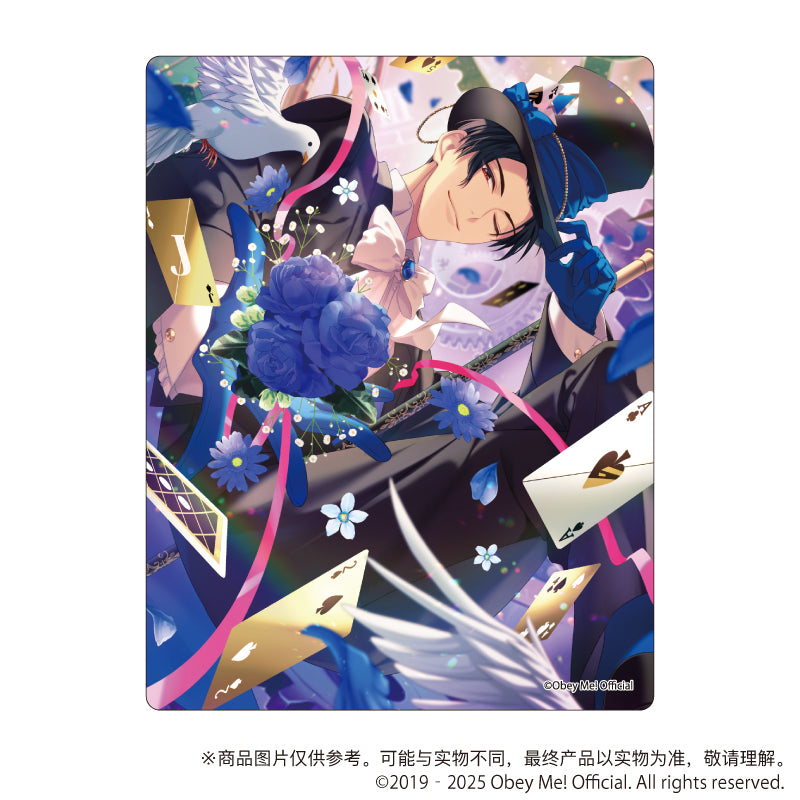 (1BOX=7)(Goods - Card) Obey Me! Nightbringer Acrylic Card 04 (Official Art)
