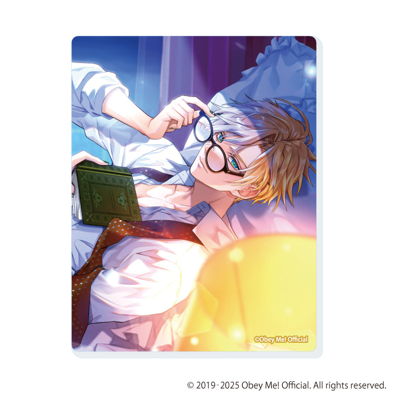 (1BOX=7)(Goods - Card) Obey Me! Nightbringer Acrylic Card 09 (Official Art)
