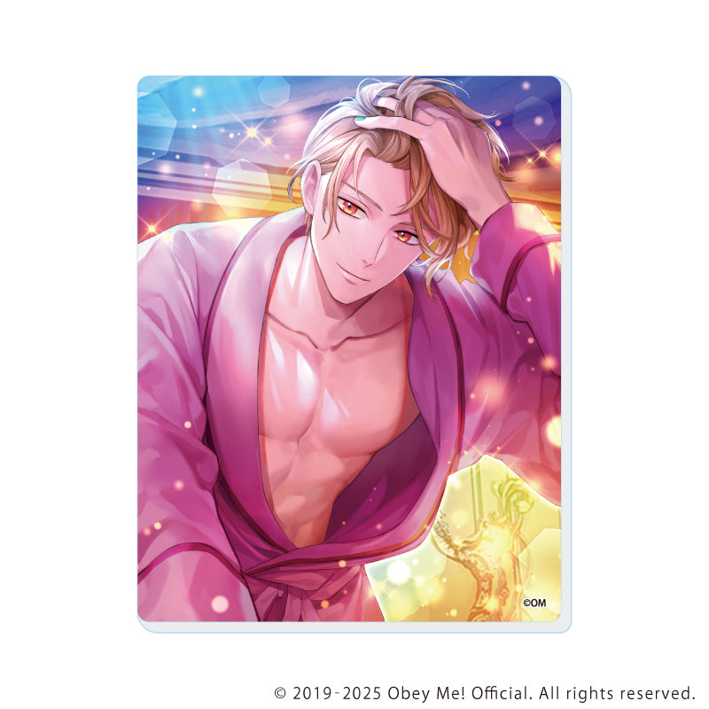 (1BOX=7)(Goods - Card) Obey Me! Nightbringer Acrylic Card 10 (Official Art)