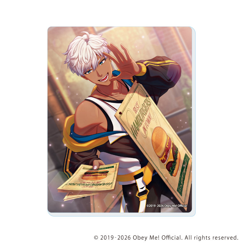 (1BOX=7)(Goods - Card) Obey Me! Nightbringer Acrylic Card 11 (Official Art)