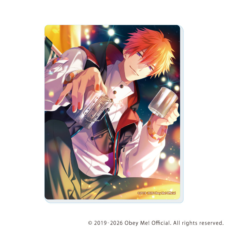 (1BOX=7)(Goods - Card) Obey Me! Nightbringer Acrylic Card 11 (Official Art)