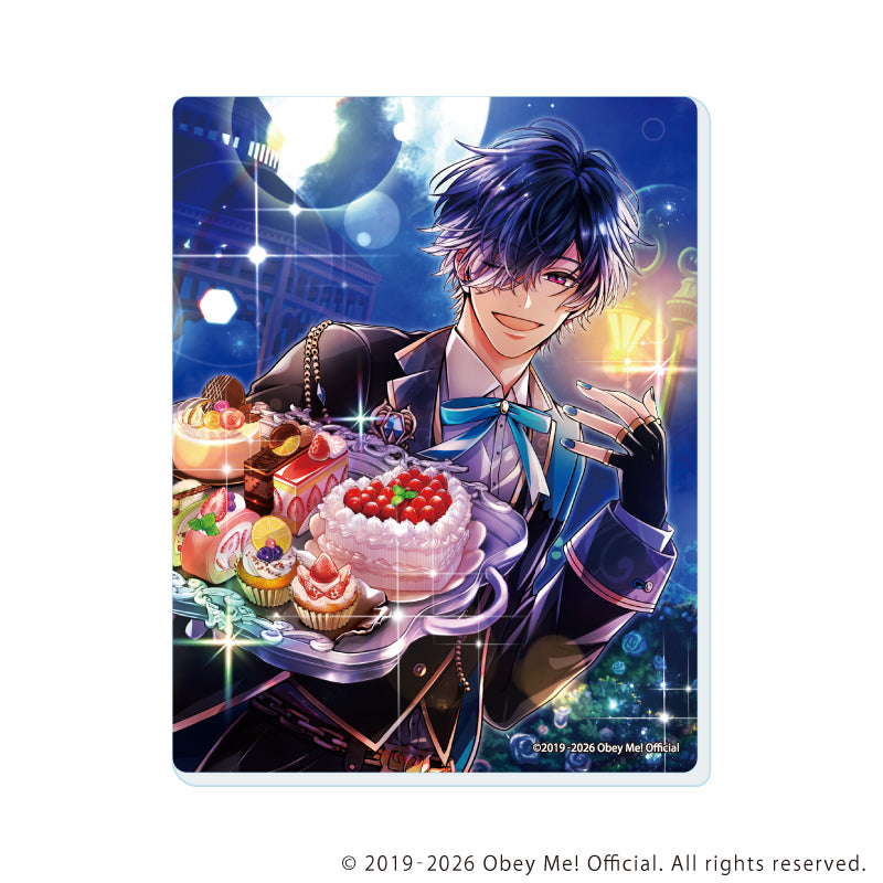 (1BOX=7)(Goods - Card) Obey Me! Nightbringer Acrylic Card 11 (Official Art)