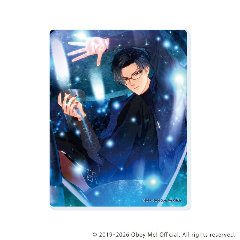 (1BOX=7)(Goods - Card) Obey Me! Nightbringer Acrylic Card 26 (Official Art)