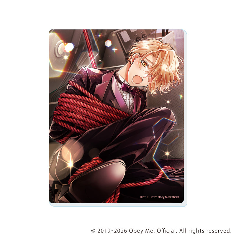 (1BOX=7)(Goods - Card) Obey Me! Nightbringer Acrylic Card 26 (Official Art)