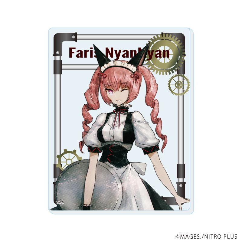 (1BOX=8)(Goods - Card) STEINS;GATE Acrylic Card 01 (Official Art)