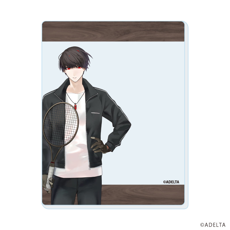 (1BOX=8)(Goods - Card) Owen (Ooe) Acrylic Card 02 School Ver. (feat. Exclusive Art)