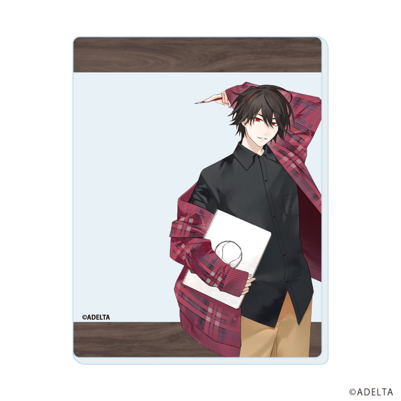 (1BOX=8)(Goods - Card) Owen (Ooe) Acrylic Card 02 School Ver. (feat. Exclusive Art)