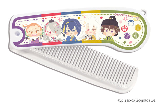 (Goods - Comb) Folding Comb Wanpaku! Touken Ranbu 02 - Sanjou