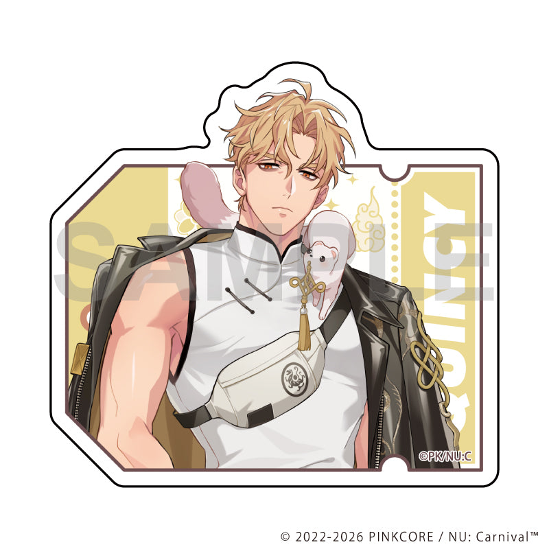 (Goods - Sticker) NU: Carnival Die-cut Sticker 07 Quincy (Exclusive Art)