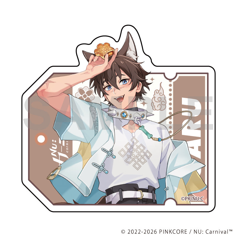 (Goods - Sticker) NU: Carnival Die-cut Sticker 09 Garu (Exclusive Art)