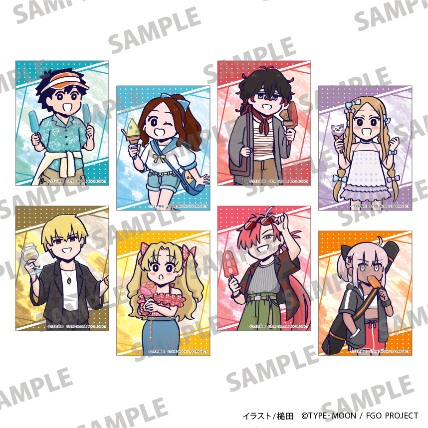 (1BOX=8)(Goods - Sticker) Fate/Grand Order: Fujimaru Ritsuka Doesn't Get It Trading Sticker PACK