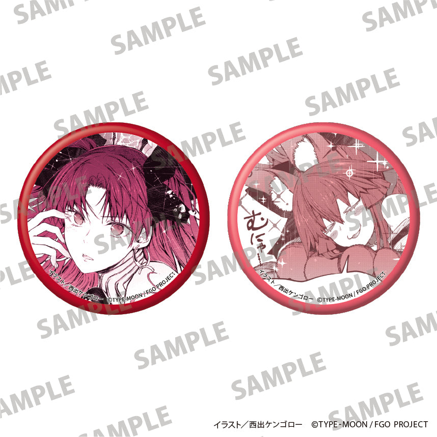 (Goods - Badge) Fate/Grand Order -Epic of Remnant- Pseudo-Singularity EX: Deep Sea Cyber Paradise SE.RA.PH Tin Badge Set A
