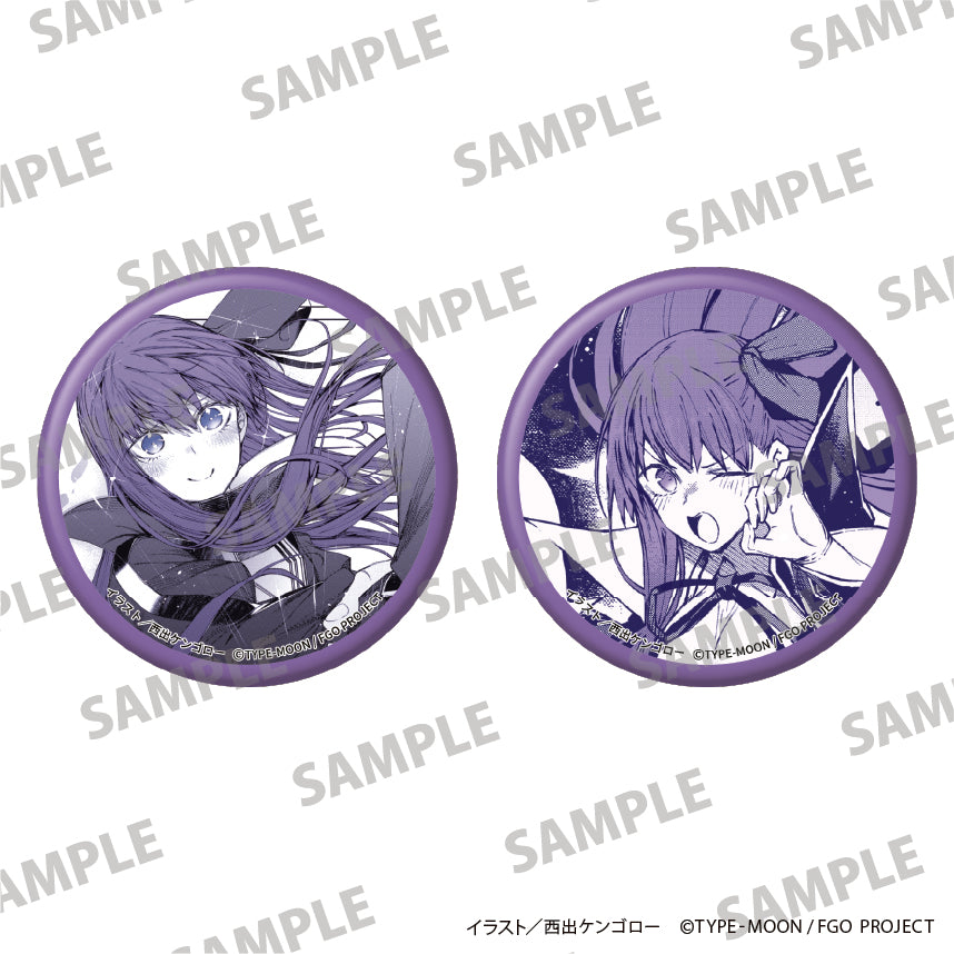 (Goods - Badge) Fate/Grand Order -Epic of Remnant- Pseudo-Singularity EX: Deep Sea Cyber Paradise SE.RA.PH Tin Badge Set B