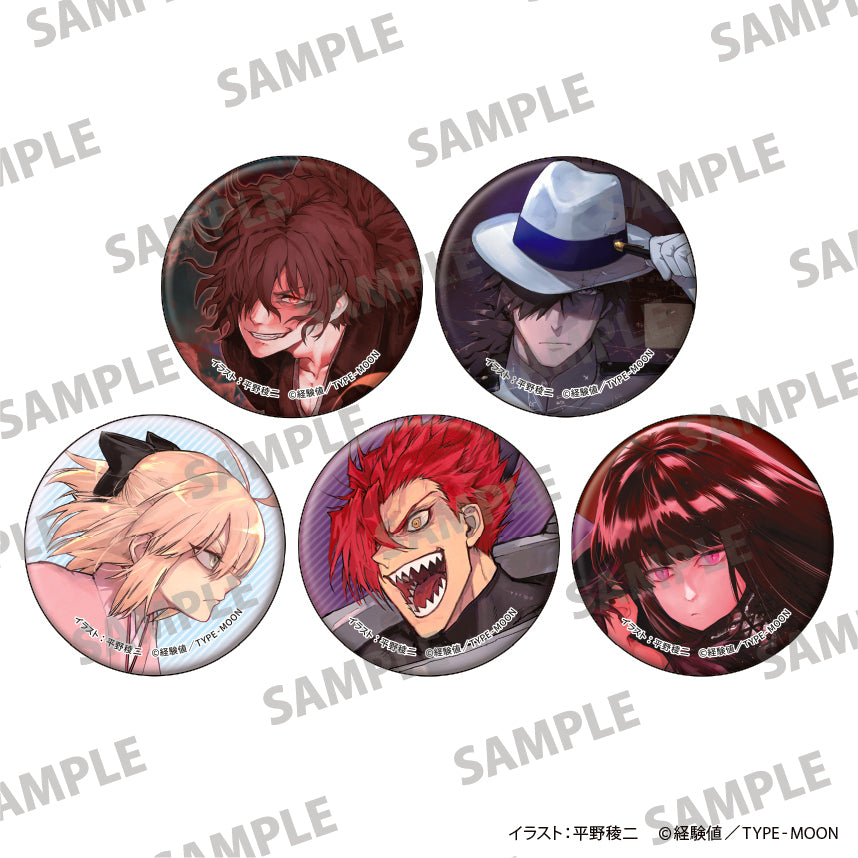 (1BOX=5)(Goods - Badge) Teito Seihai Kitan: Fate/type Redline Trading Tin Badge PACK