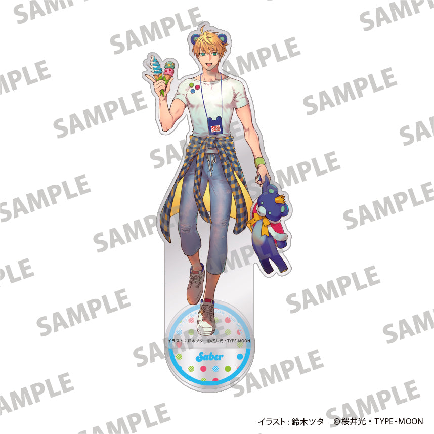 (Goods - Acrylic Stand) Fate/Prototype: Fragments of Sky Silver Acrylic Stand - Saber