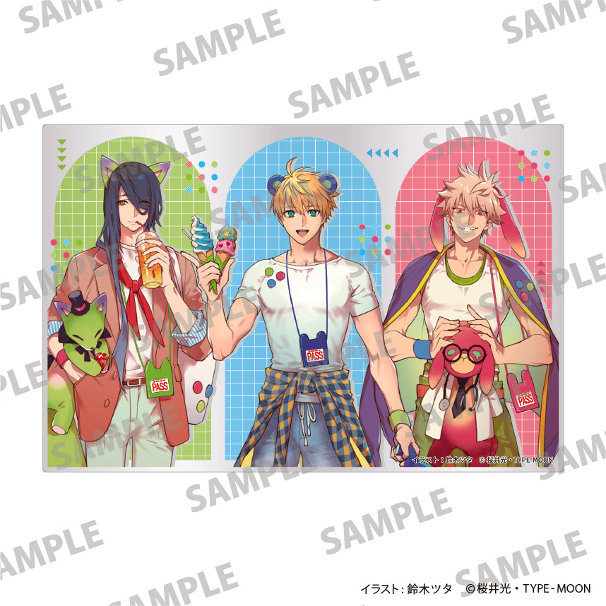 (Goods - Ornament) Fate/Prototype: Fragments of Sky Silver Acrylic Plate