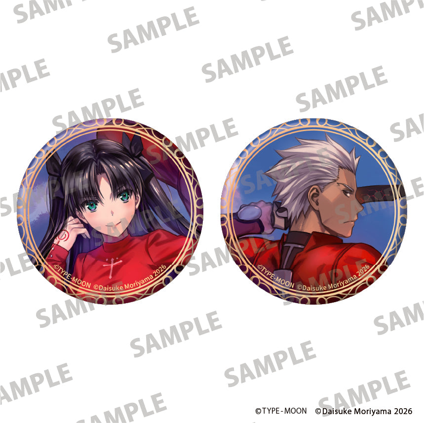 (Goods - Badge) Fate/stay night [Unlimited Blade Works] Tin Badge Set A