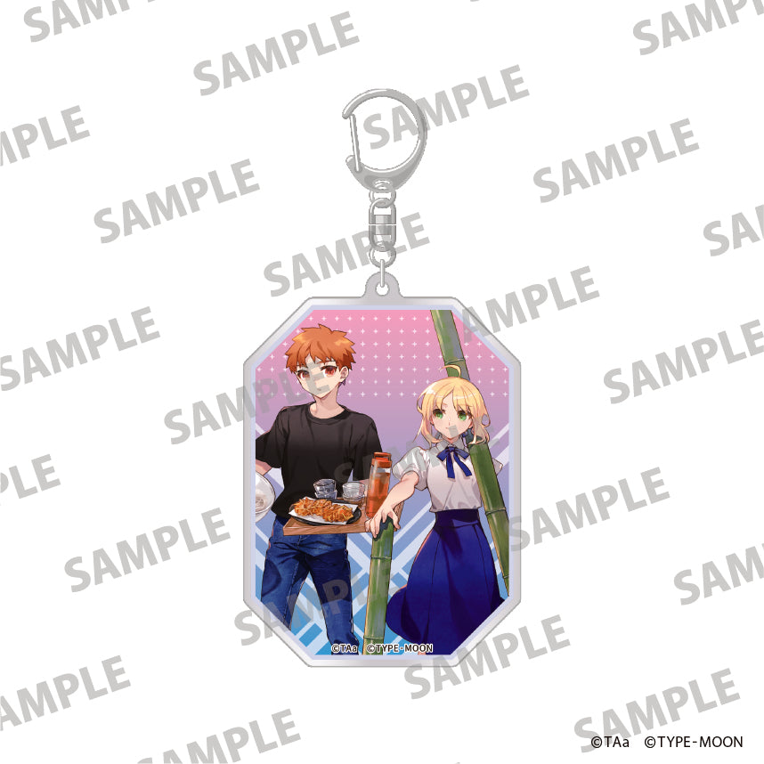 (Goods - Keychain) Today's Menu for the Emiya Family Acrylic Keychain B