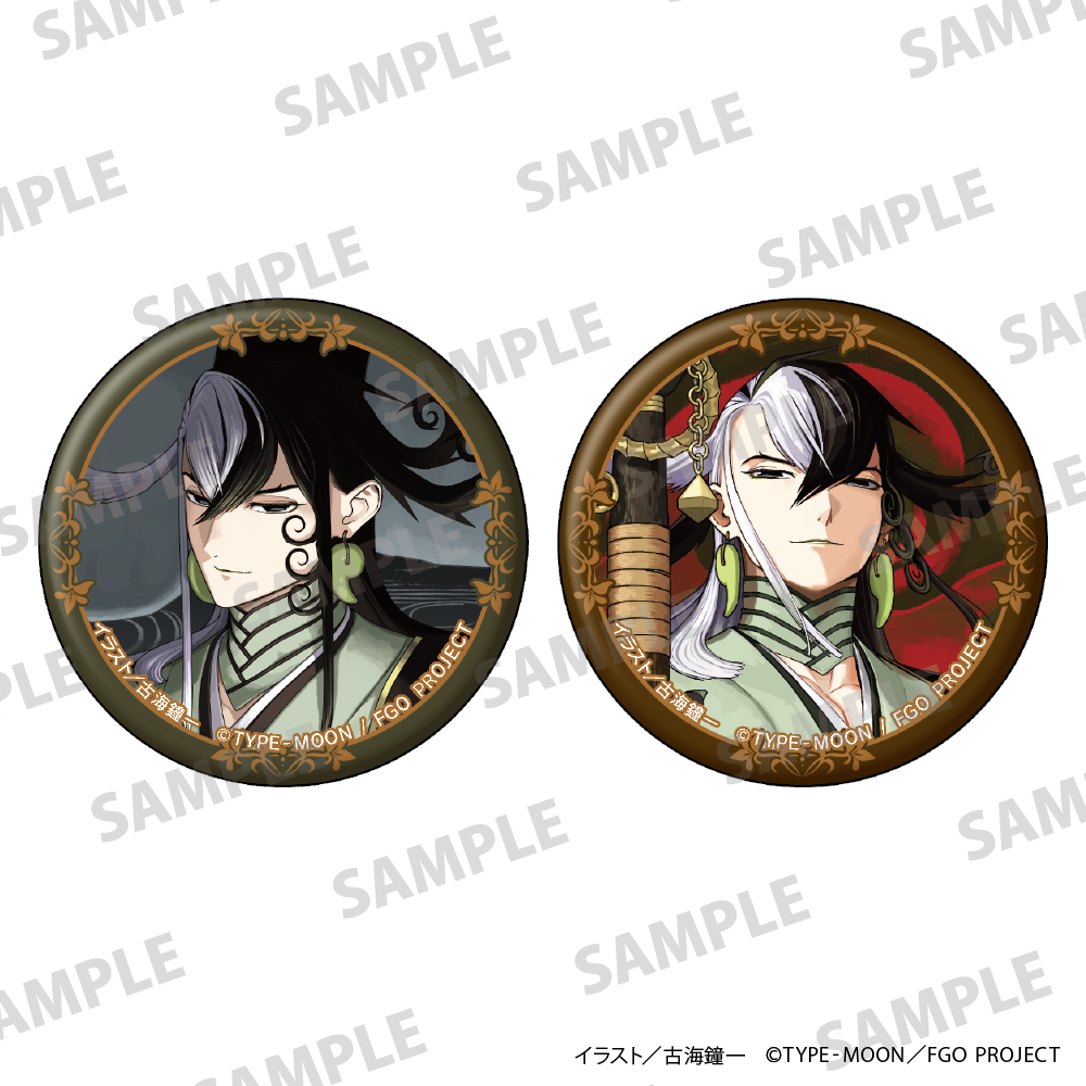 (Goods - Badge) Fate/Grand Order Curious Tales of Heroic Spirits ~Ashiya Doman~ Tin Badge Set