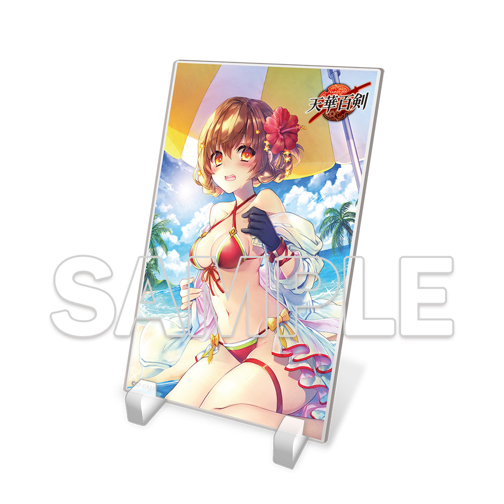 (Goods - Acrylic Standl) [10th Anniversary Re-release Edition] Dengeki G’s Magazine December 2022 Magazine Mail Order Item G's Acsta Festa!vol.1 Tenka Hyakken - Shimazu Masamune Acrylic Stand