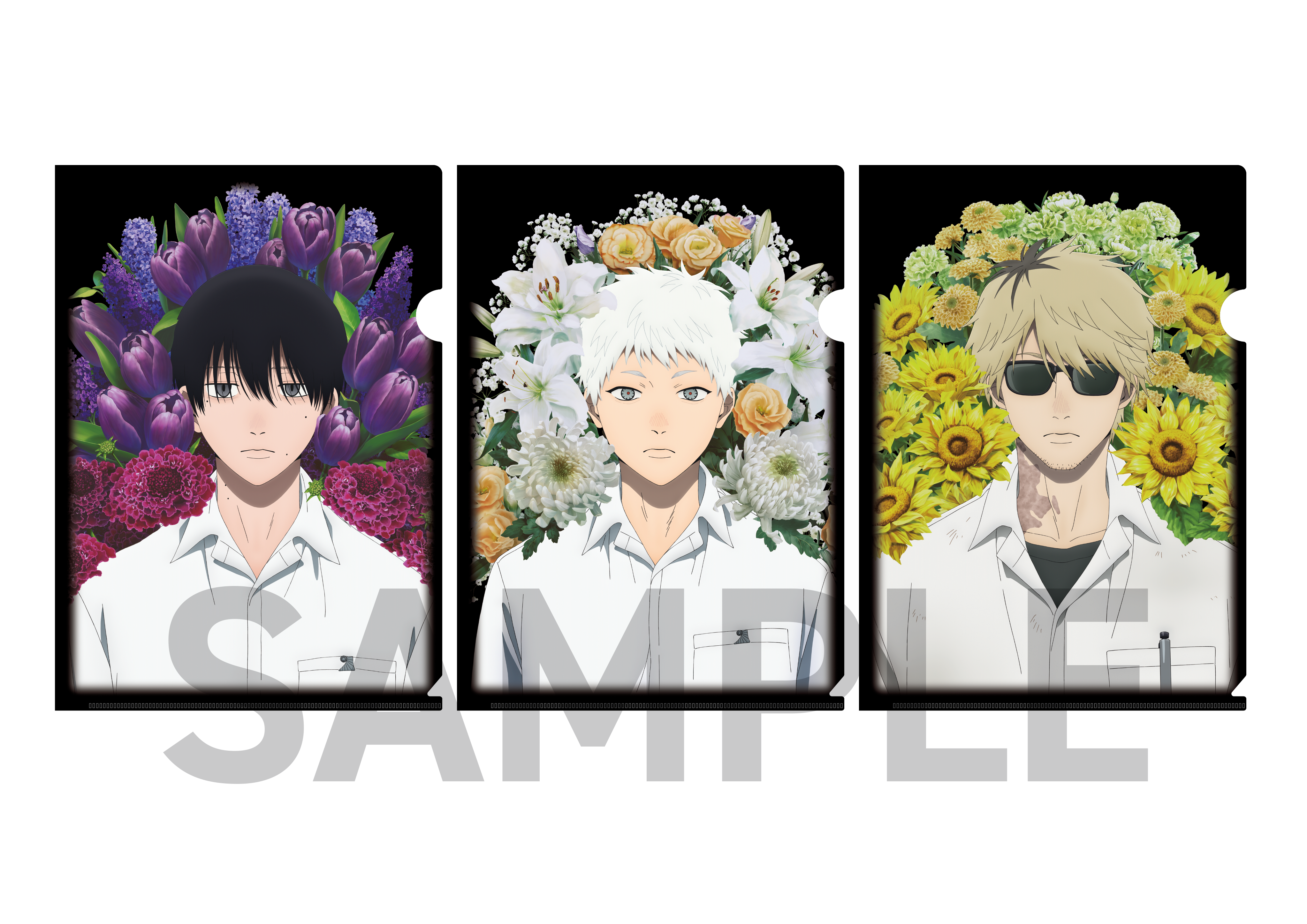 (Goods - Clear File) TV animation "The Summer Hikaru Died" Three Clear File Set