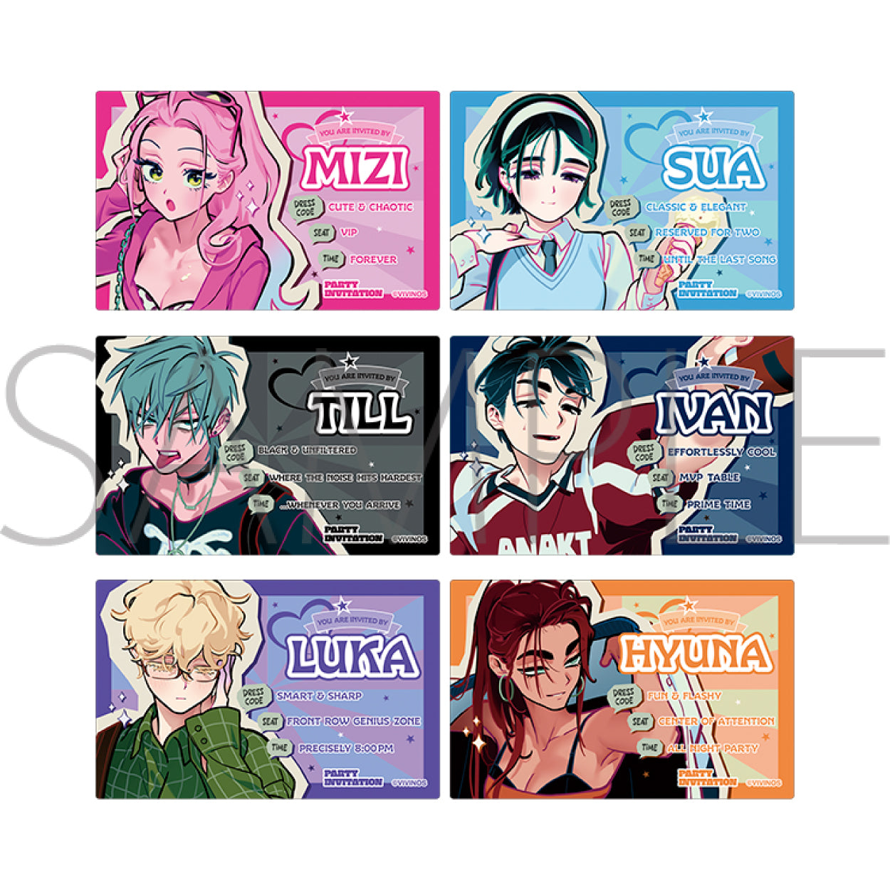 [※Blind](1BOX=6)(Goods - Card) ALIEN STAGE ID Style Card Collection / Find your Plus One!