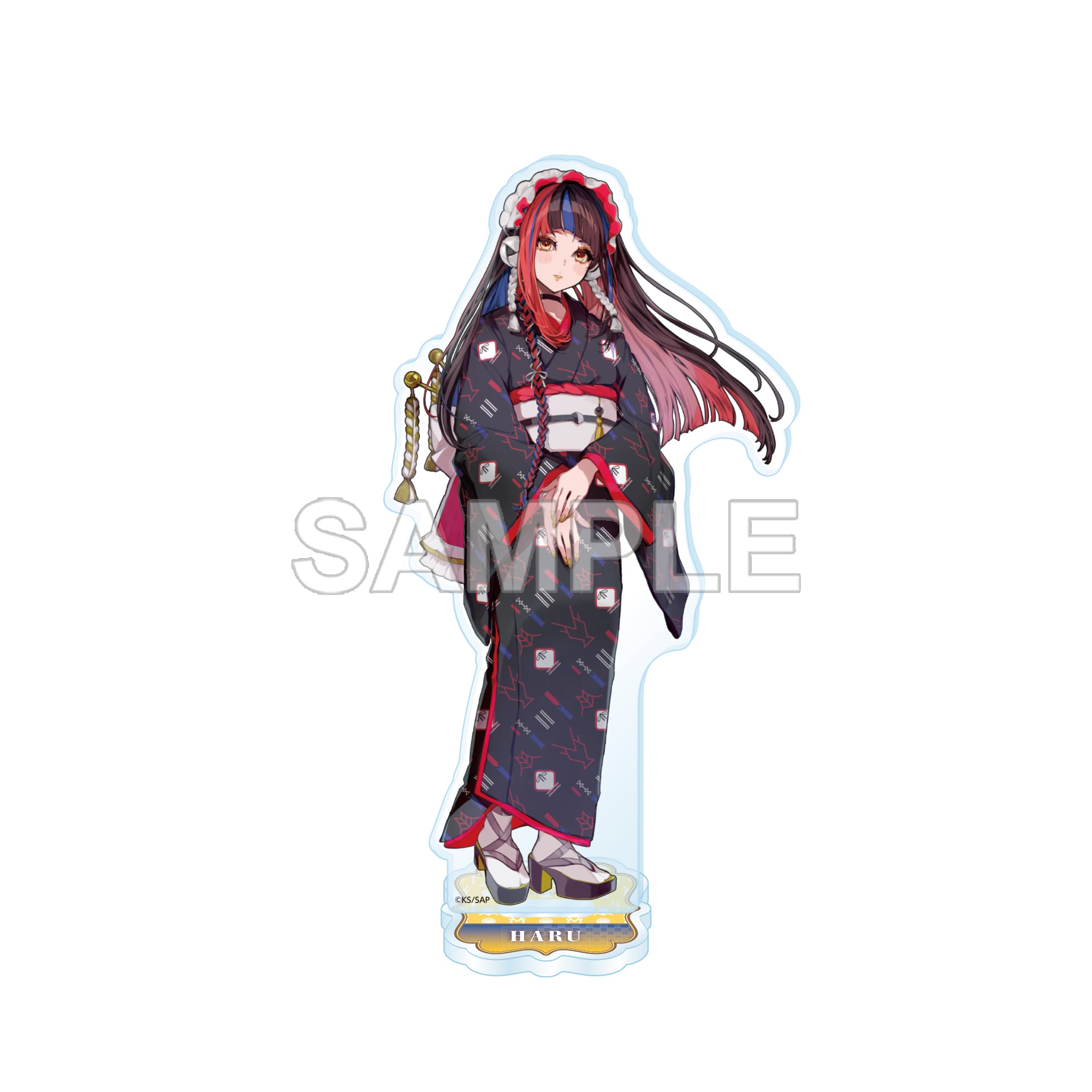 (Goods - Acrylic Stand) KAMITSUBAKI CITY UNDER CONSTRUCTION Acrylic Stand Figure - Haru Asanushi Kimono Ver.