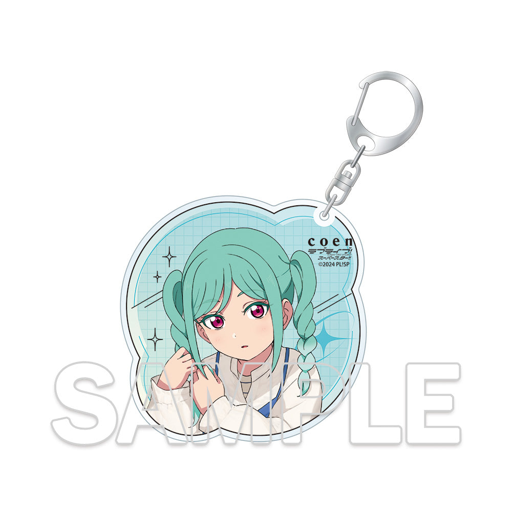 (Goods - Keychain) Love Live! Superstar!! Acrylic Keychain Liella!#OOTD Ver. - Tomari Onitsuka