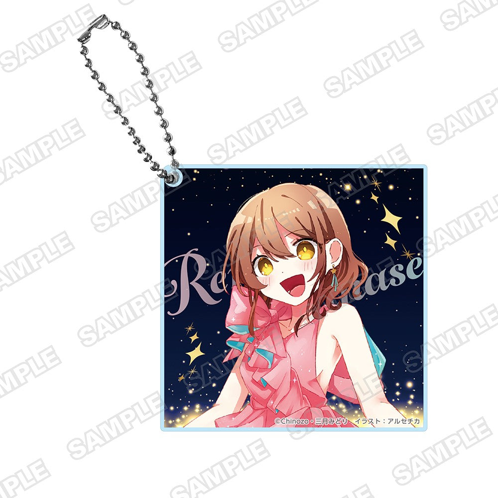 (Goods - Keychain) MF Bunko J Autumn School Festival 2025 Acrylic Block Keychain - Goodbye Sengen - Rena Nanase