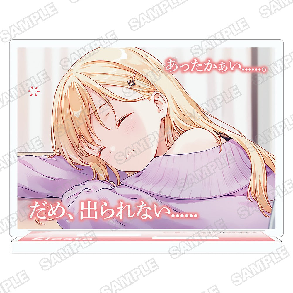 (Goods - Acrylic Stand) MF Bunko J Autumn School Festival 2025 Famous Line Acrylic Stand - Days with My Stepsister - Saki Ayase