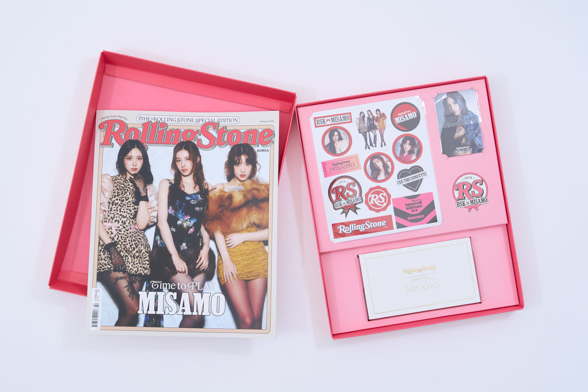 (Book - Magazine) Rolling Stone KOREA SPECIAL EDITION Issue 4  (Cover: MISAMO){Special Box Set}