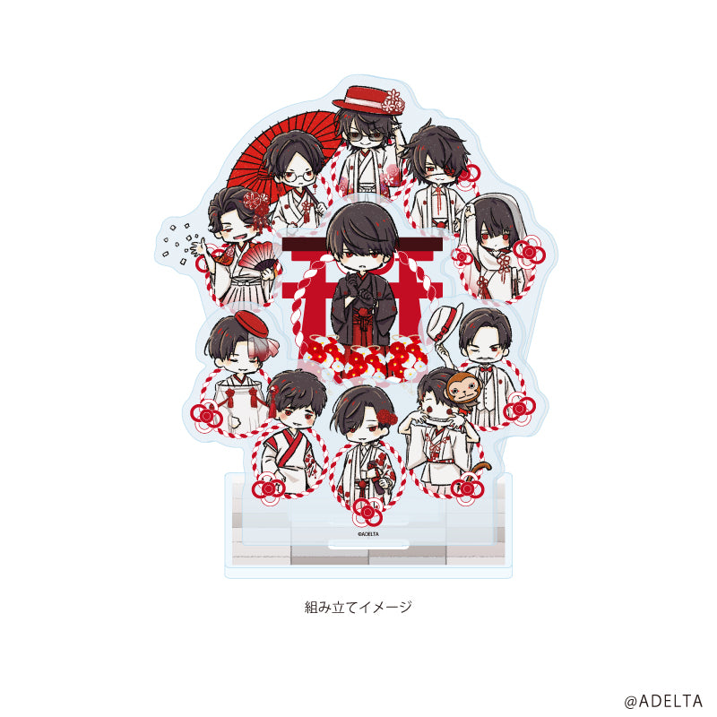 (Goods - Ornament) Owen (Ooe) Acrylic Diorama 01 June Bride Ver. Ensemble (GraffArt)