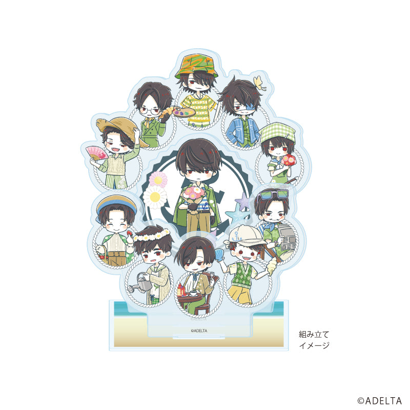 (Goods - Ornament) Owen (Ooe) Acrylic Diorama 03 Vacation ver. (GraffArt)