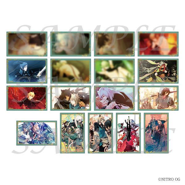 (1BOX=9)(Goods - Card) NITRO CHiRAL Trading Clear Card - Lamento