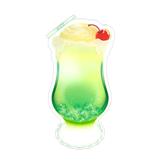 (Goods - Stand Pop Cover) One Of Those Things to Put Your Fave In - Grande - Ice Cream Float: Green