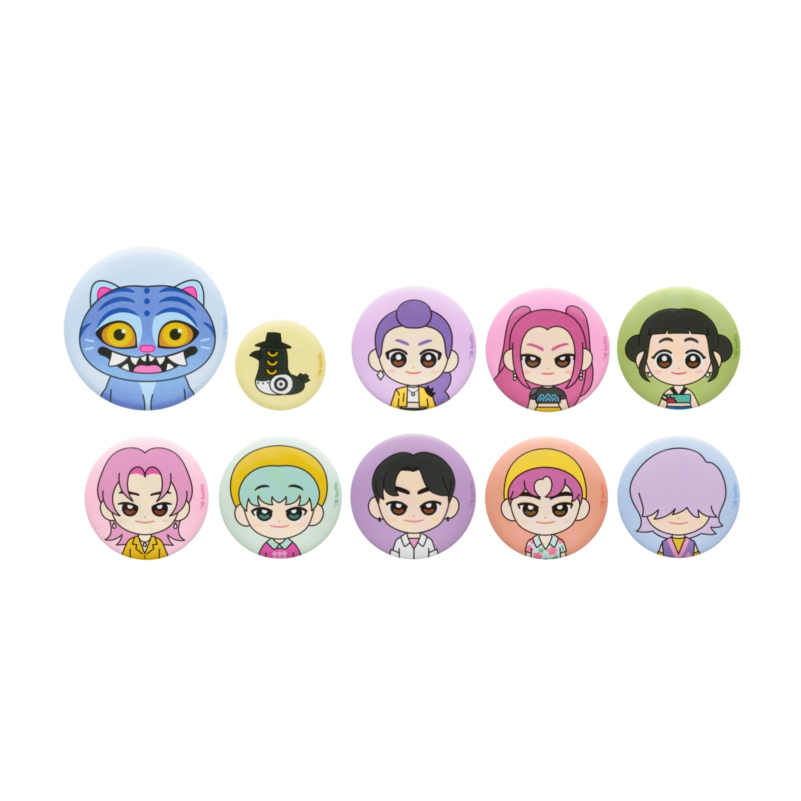 (Goods - Badge) KPop Demon Hunters Button Badge