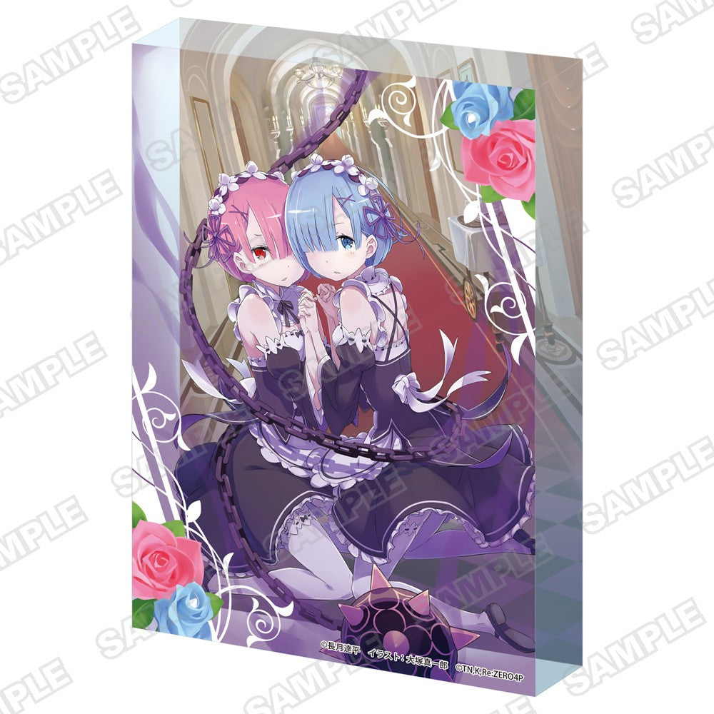 (Goods - Acrylic Stand) Re:ZERO -Starting Life in Another World- Acrylic Block Vol. 2 Cover Illustration