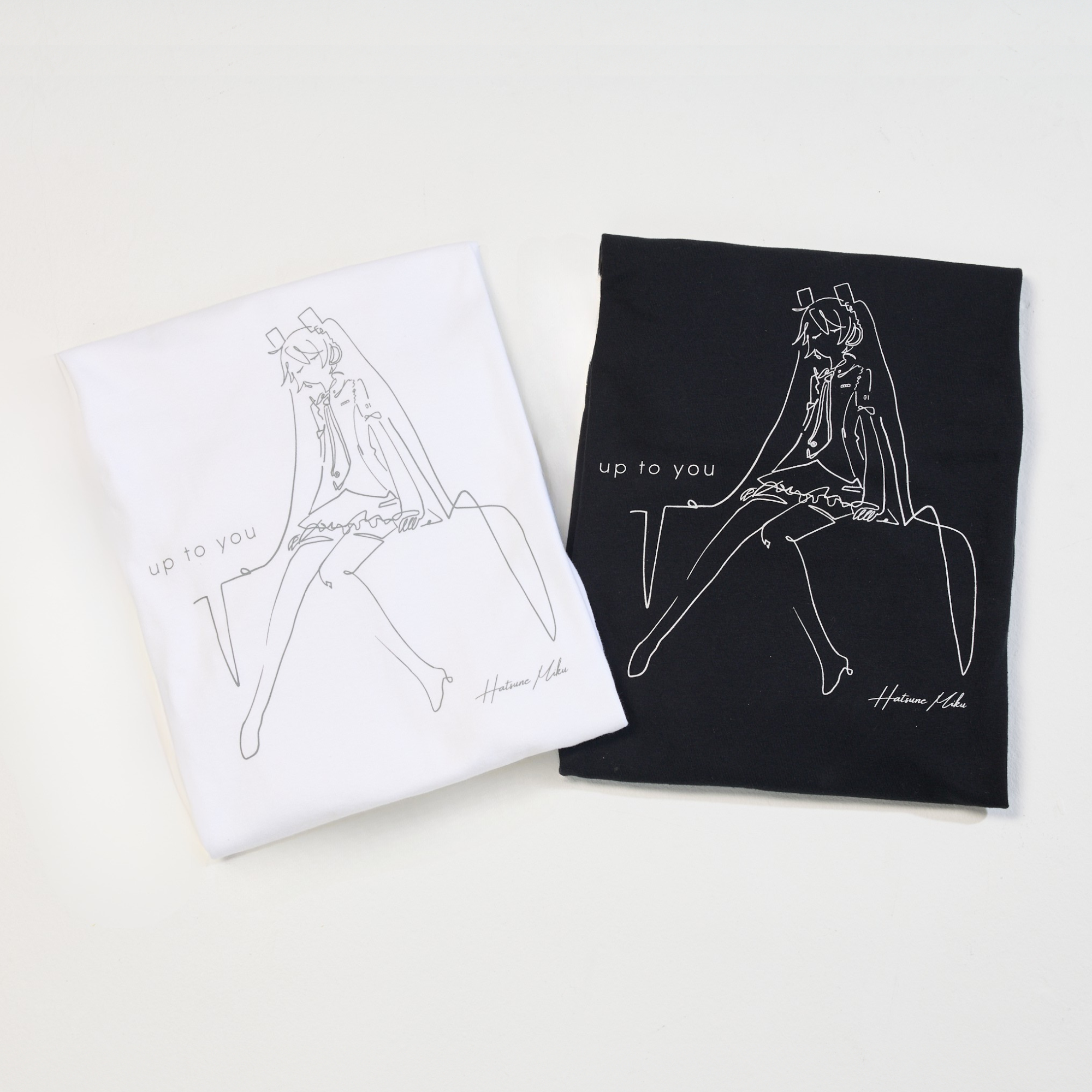 (Goods - Shirt) Hatsune Miku Long Sleeve T-Shirt "up to you"