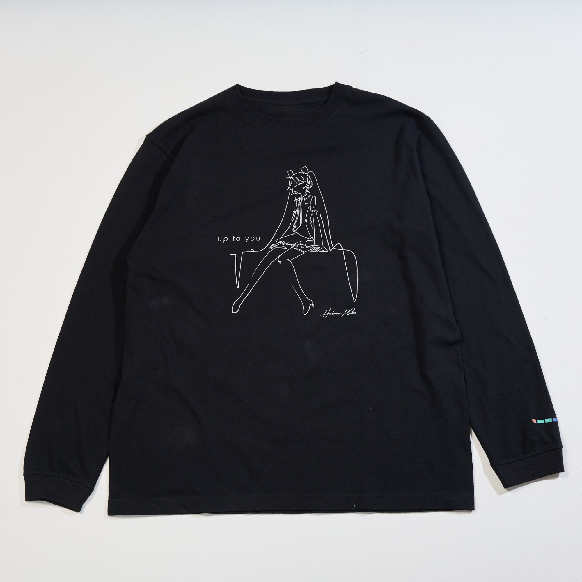 (Goods - Shirt) Hatsune Miku Long Sleeve T-Shirt "up to you"