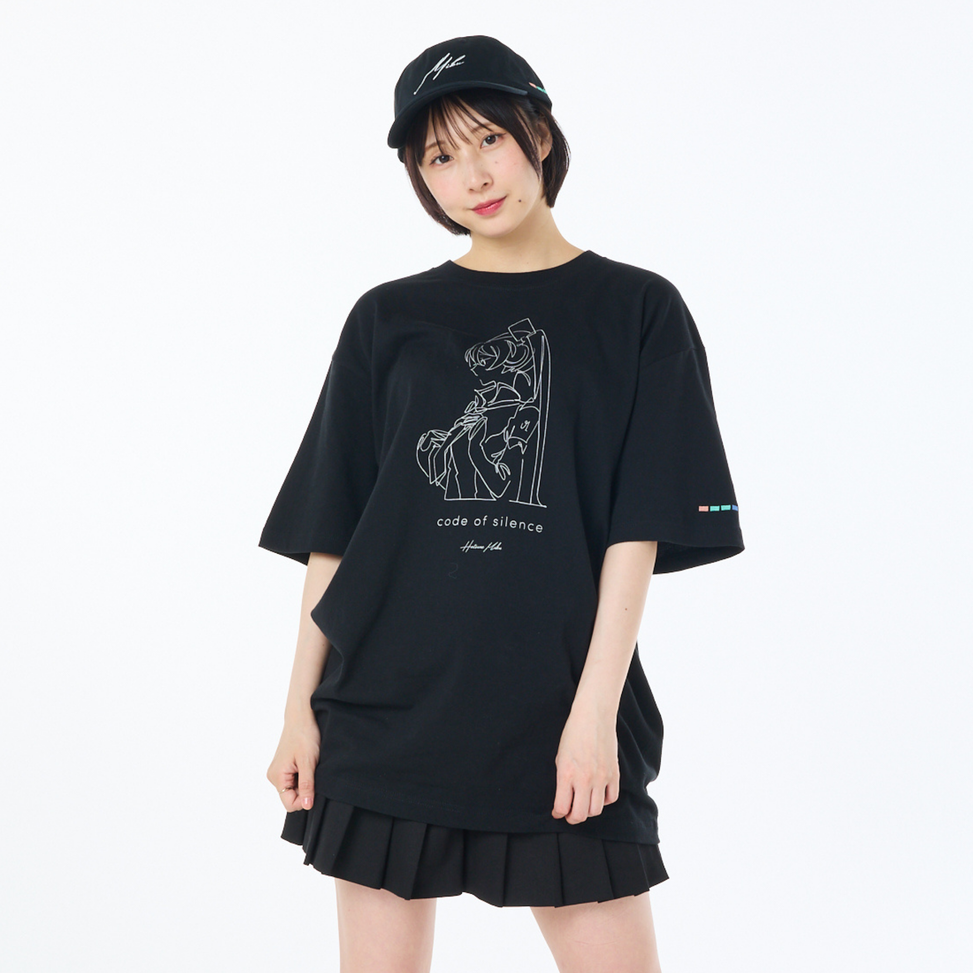 (Goods - Shirt) Hatsune Miku T-Shirt "code of silence"