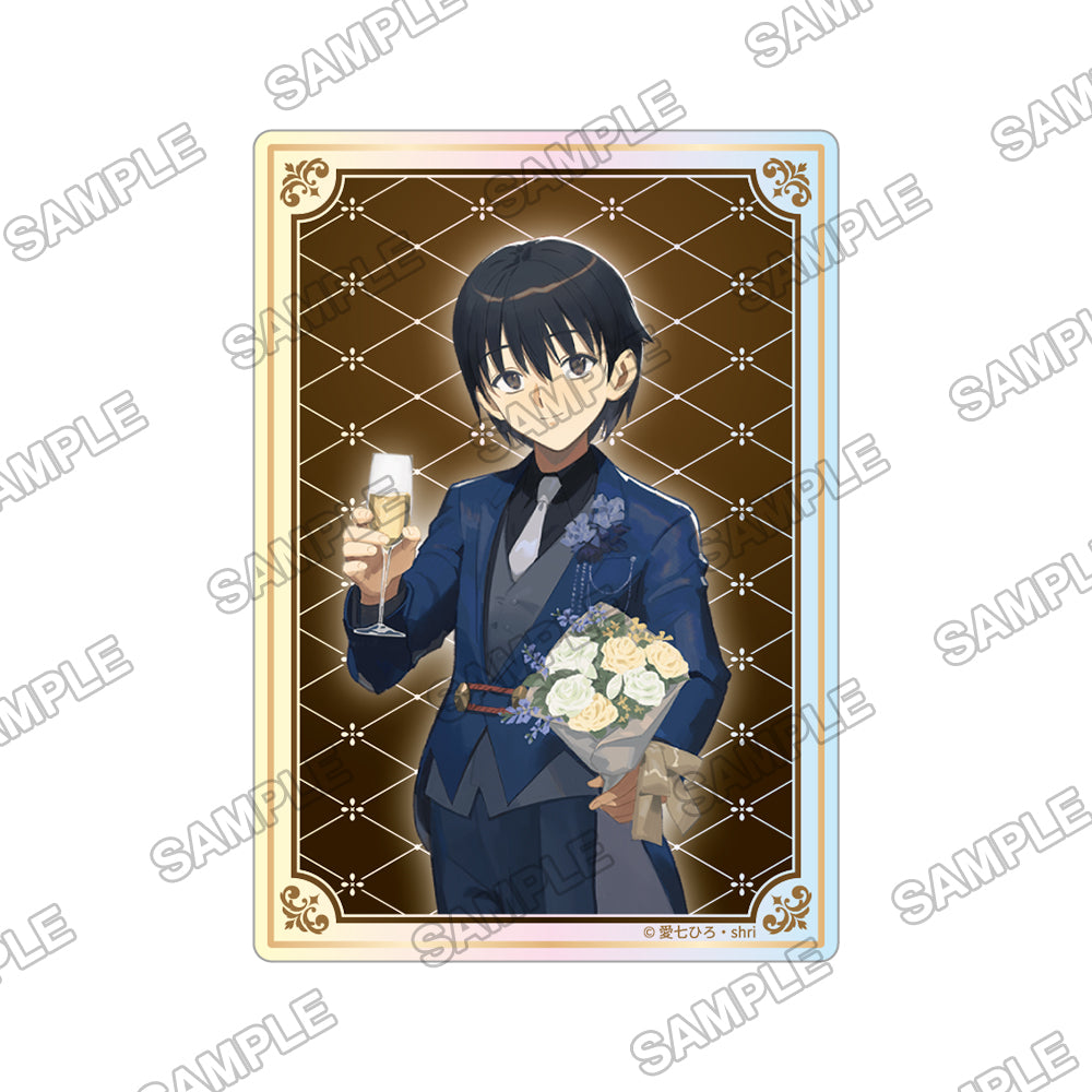 [※Blind](1BOX=3)(Goods - Bromide) Kadokawa BOOKS 10th Anniversary Celebration Tradable Aurora Acrylic Cards Vol.1