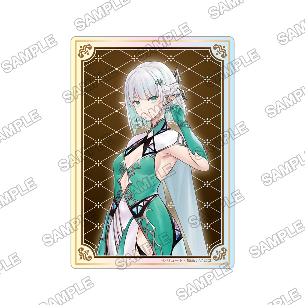 [※Blind](1BOX=3)(Goods - Bromide) Kadokawa BOOKS 10th Anniversary Celebration Tradable Aurora Acrylic Cards Vol.1