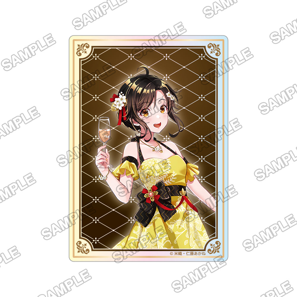 [※Blind](1BOX=3)(Goods - Bromide) Kadokawa BOOKS 10th Anniversary Celebration Tradable Aurora Acrylic Cards Vol.1