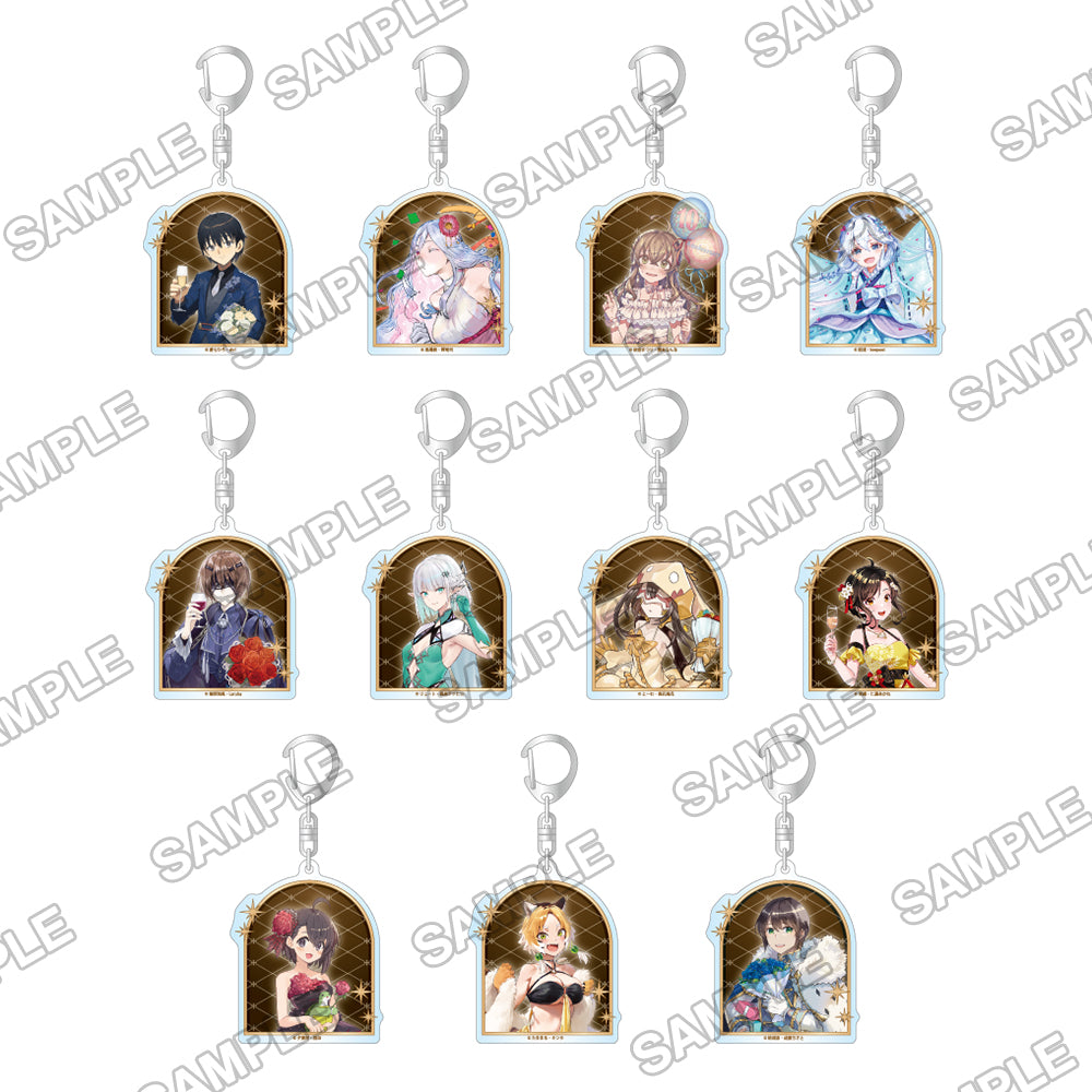 [※Blind](1BOX=3)(Goods - Keychain) Kadokawa BOOKS 10th Anniversary Celebration Tradable Acrylic Keychains Vol.1