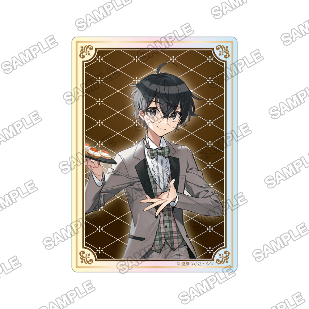 [※Blind](1BOX=3)(Goods - Bromide) Kadokawa BOOKS 10th Anniversary Celebration Tradable Aurora Acrylic Cards Vol.2