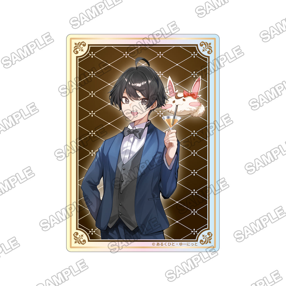 [※Blind](1BOX=3)(Goods - Bromide) Kadokawa BOOKS 10th Anniversary Celebration Tradable Aurora Acrylic Cards Vol.2